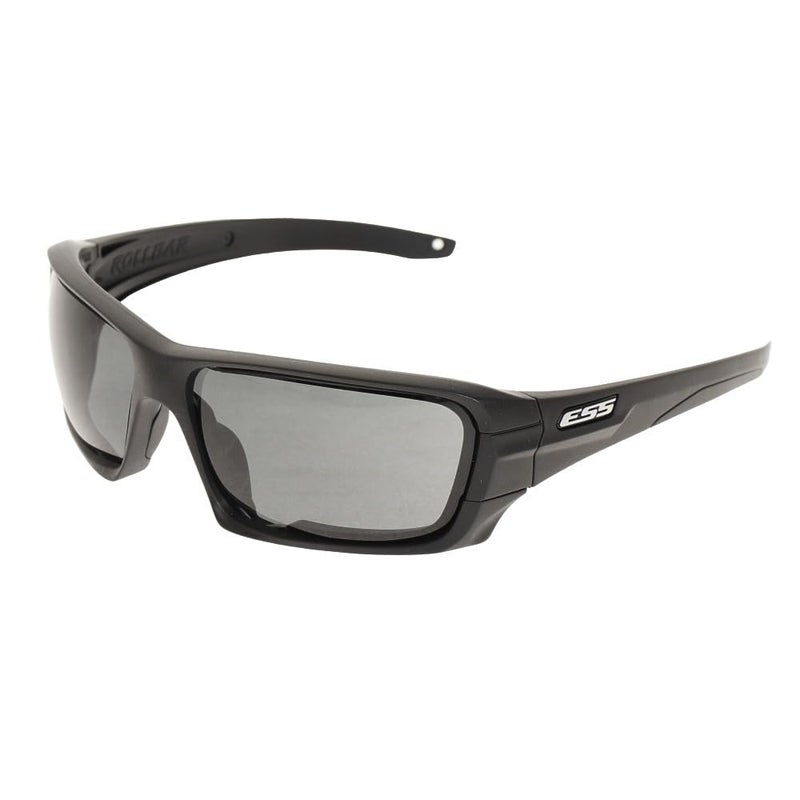 ESS Sunglasses Black Rollbar Silver Logo Kit w/Interchangeable Lenses - Image 1